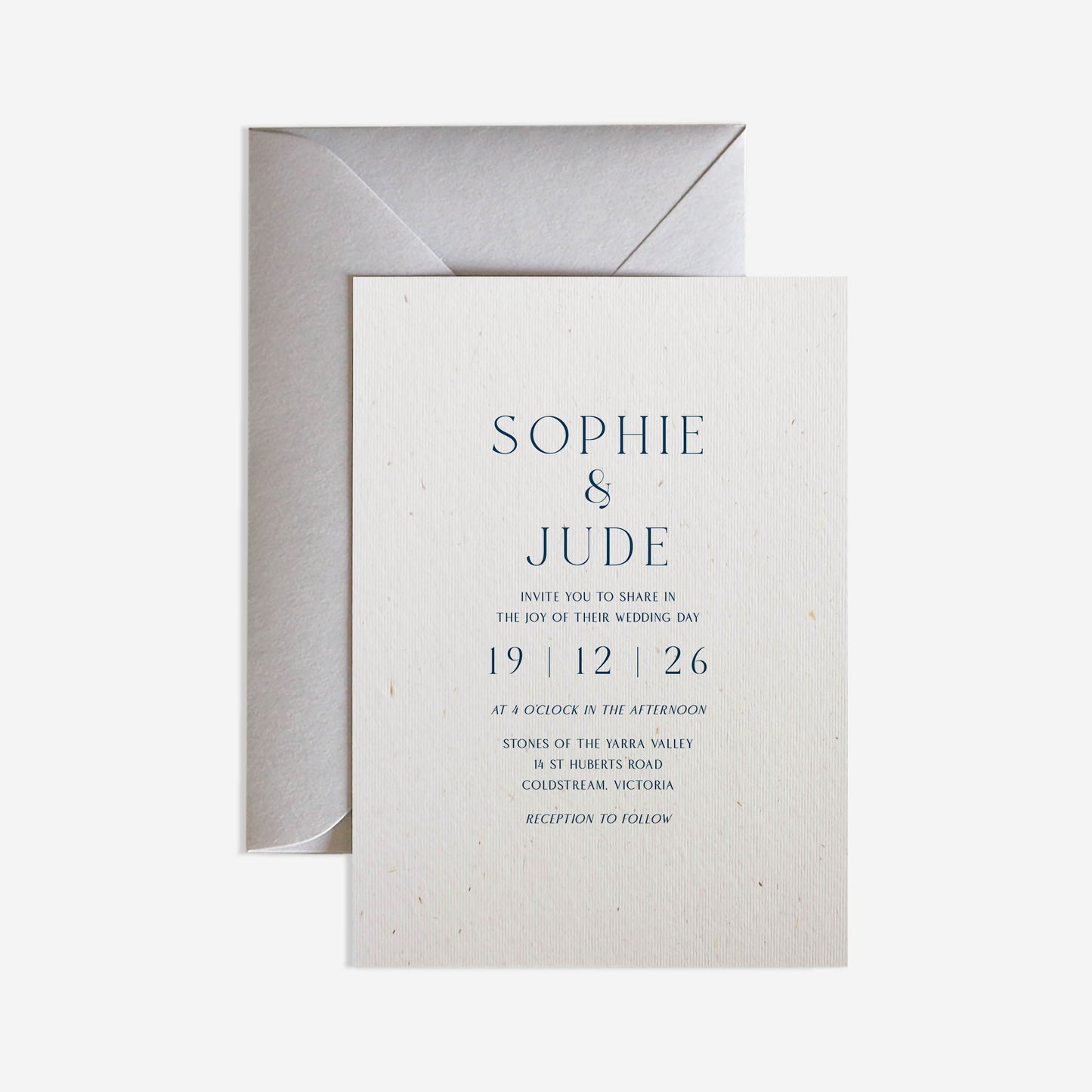 Delphine Wedding Invitation