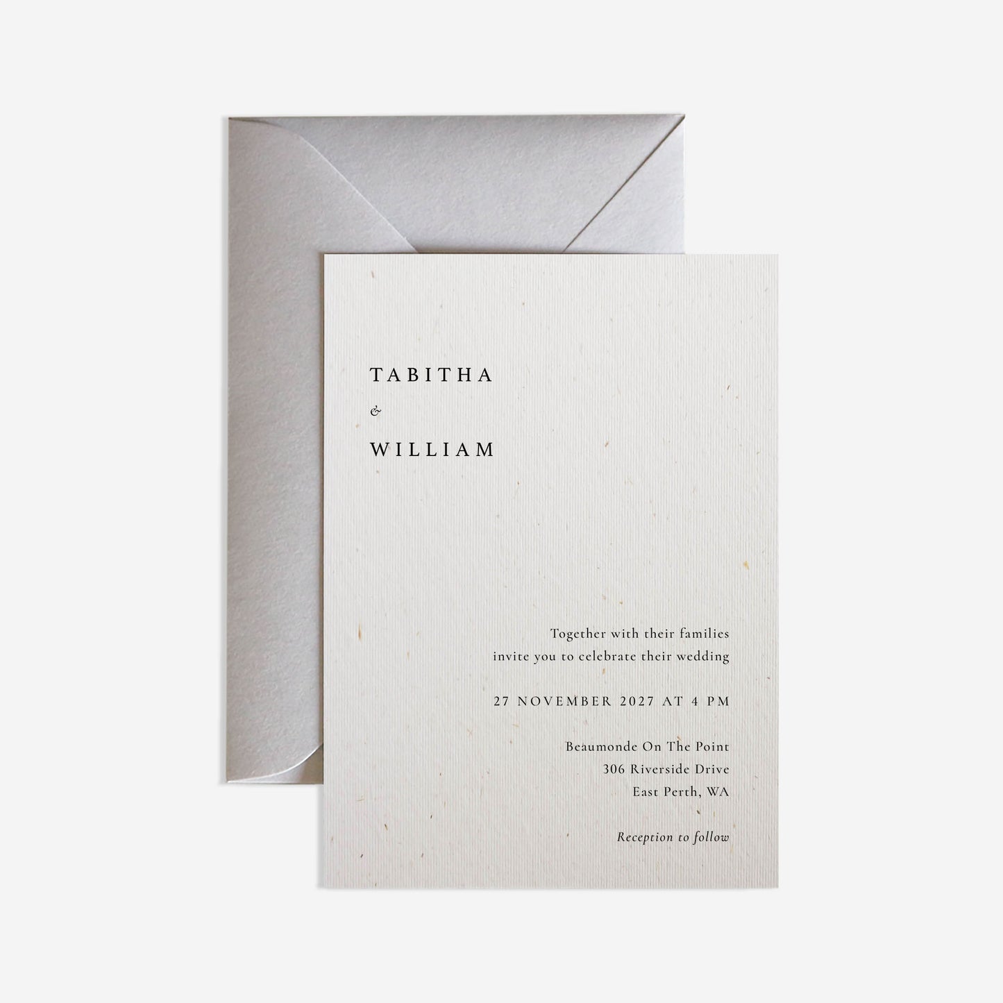 Solace Wedding Invitation