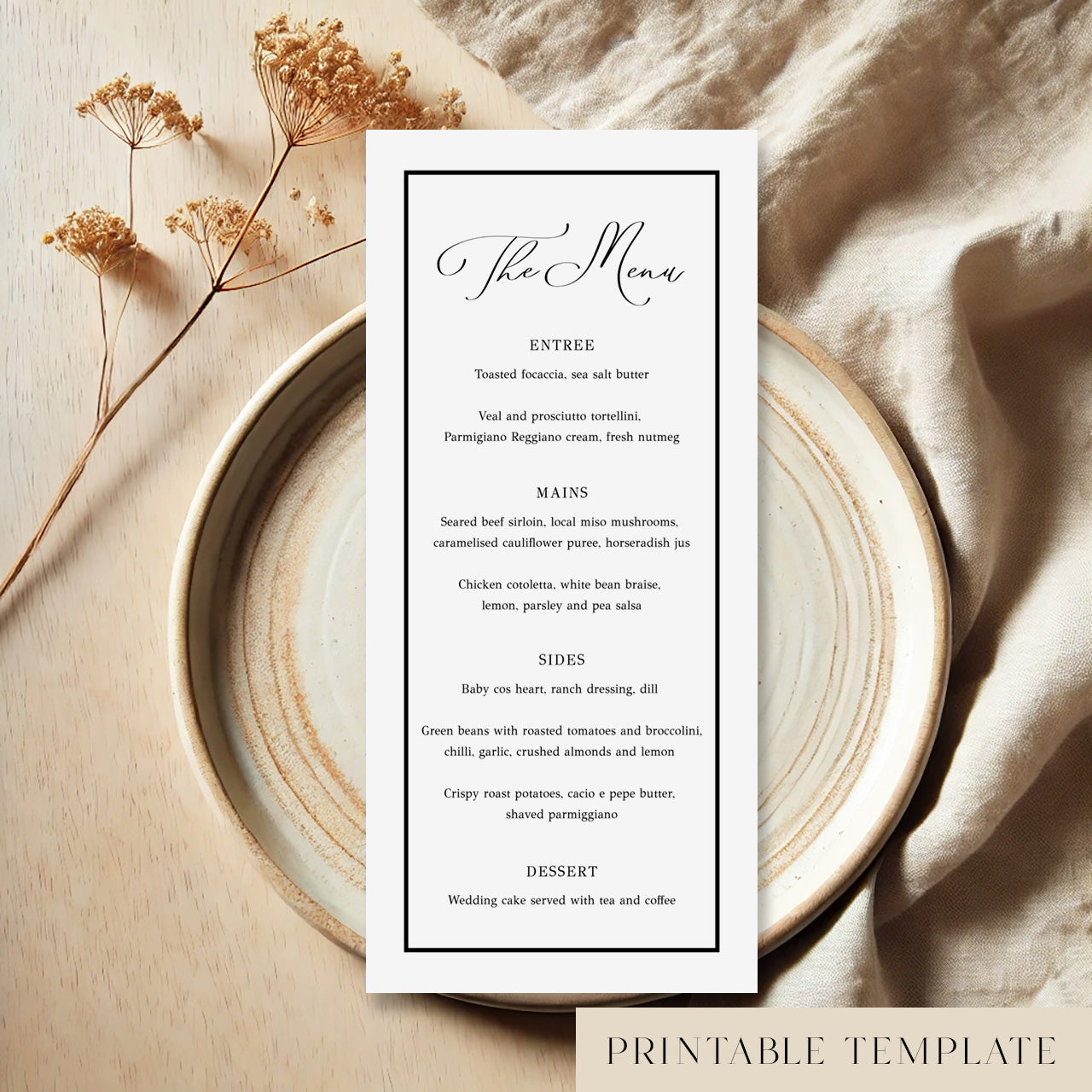 Menus