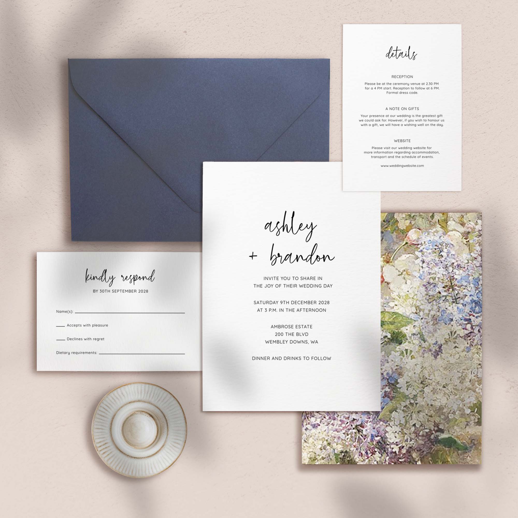 Salt Collection | Wedding Invitations & Stationery – The Hello Bureau