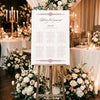 Arden 6-Long Tables Wedding Seating Chart Template