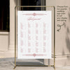 Arden Alphabetical Seating Chart Template (US)