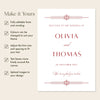 Arden Wedding Welcome Sign Template