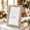 Bellamy Table Numbers Template