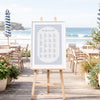 Bondi Alphabetical Seating Chart Template