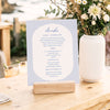 Bondi Bar Menu Sign Template