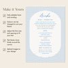 Bondi Bar Menu Sign Template