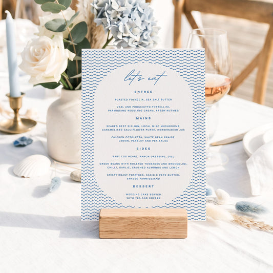Bondi Menu Template