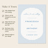 Bondi Wedding Welcome Sign Template