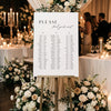 Brighton 3-Table Long Tables Wedding Seating Chart Template