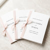 Brighton 4-Page Catholic Wedding Program Template
