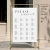 Brighton Alphabetical Seating Chart Template (US)