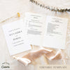 Brighton 16-Page Catholic Wedding Program Template