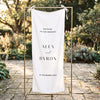 Brighton Fabric Welcome Sign Template (US)