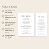 Brighton Menu Template
