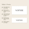 Brighton Place Cards Template
