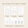 Brighton Alphabetical Seating Chart Template