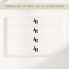 Brooklyn Invitation Belly Band Template (US)