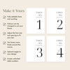 Brooklyn Table Numbers Template (US)