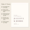 Brooklyn Wedding Welcome Sign Template