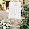 Capri 10-Table Wedding Seating Chart Template