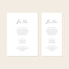 Claremont Bar Menu Sign Template