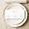 Claremont Menu Template (US)