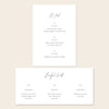 Claremont Menu Template (US)