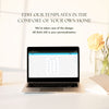 Cove Alphabetical Seating Chart Template (US)