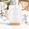 Cove Menu Template