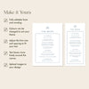 Cove Menu Template