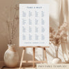 Cove Wedding Seating Chart Template (Round Tables)