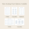 Cove 16-Table Wedding Seating Chart Template (US)