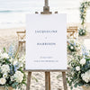 Cove Wedding Welcome Sign Template