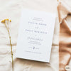 Dusk 16-Page Catholic Wedding Program Template