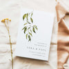 Evergreen 16-Page Catholic Wedding Program Template