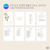 Evergreen 16-Page Catholic Wedding Program Template