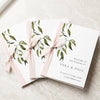 Evergreen 4-Page Catholic Wedding Program Template