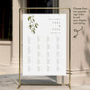 Evergreen Alphabetical Seating Chart Template