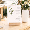 Evergreen Bar Menu Sign Template