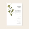 Evergreen Bar Menu Sign Template