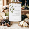 Evergreen Menu Template