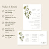 Evergreen Menu Template