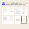 Fleur 16-Page Catholic Wedding Program Template