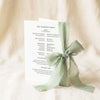Fontaine 4-Page Catholic Wedding Program Template (US)