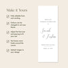 Fontaine Fabric Welcome Sign Template