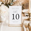 Fontaine Table Numbers Template