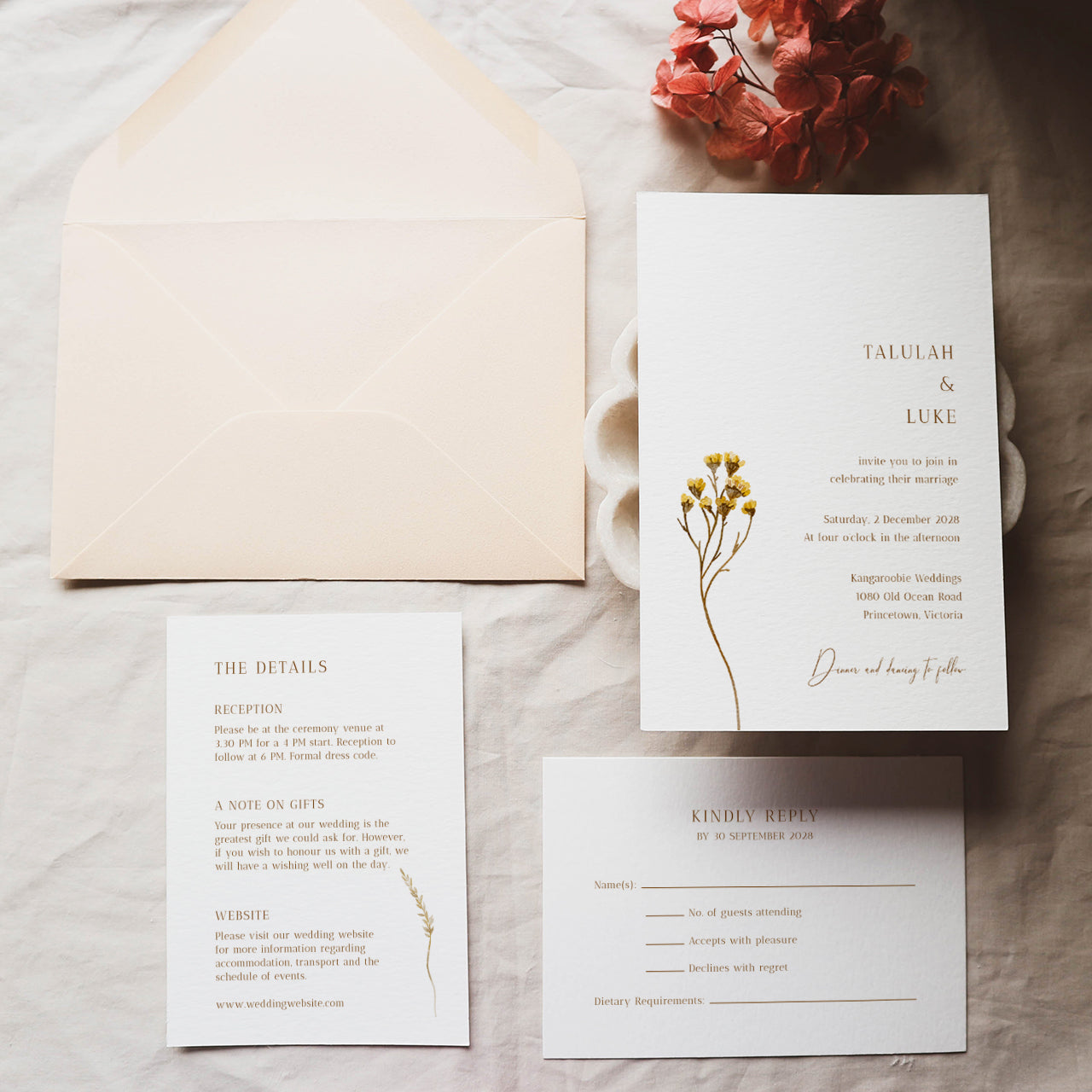 WEDDING INVITATIONS