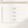 Goldfields Invitation Belly Band Template (US)