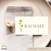Goldfields Place Cards Template